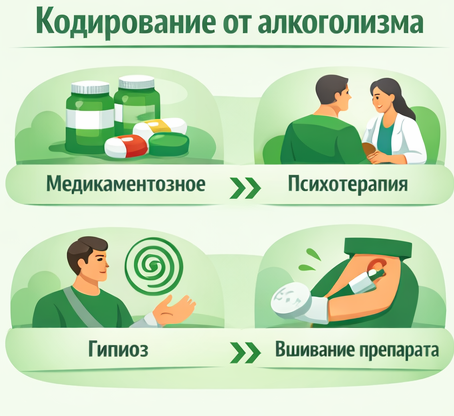 кодирование от алкоголизма в Енисейске Санати